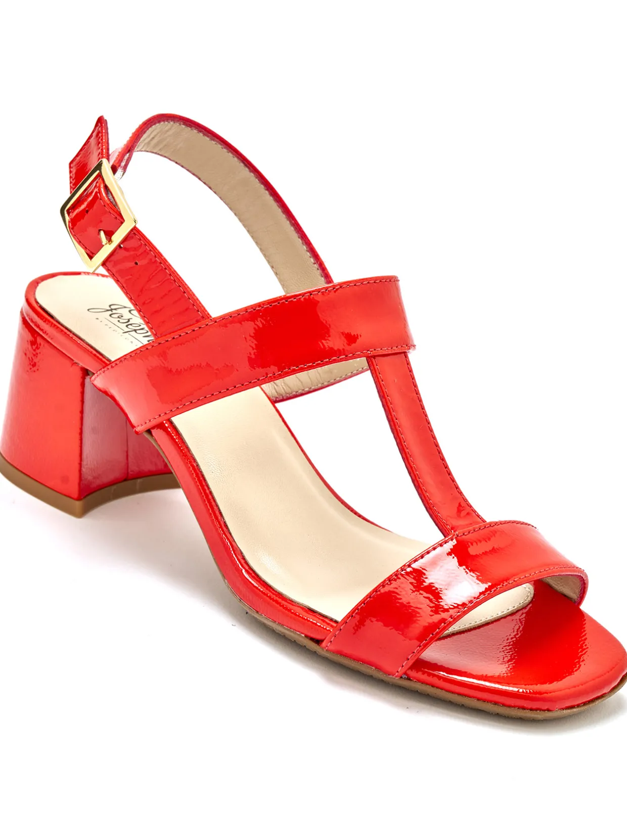 Femme Pédiconfort Sandales cuir à talon