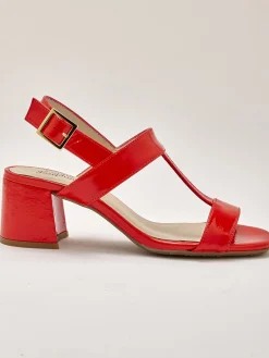 Femme Pédiconfort Sandales cuir à talon