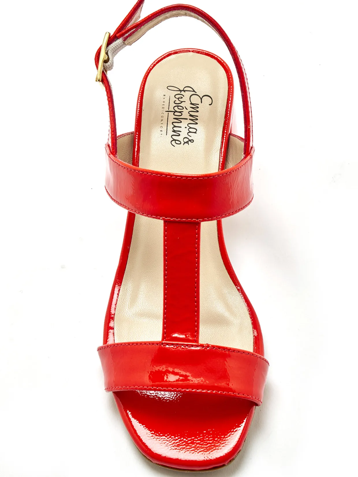 Femme Pédiconfort Sandales cuir à talon