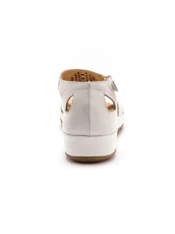 Femme Pédiconfort Sandales cuir ajouré