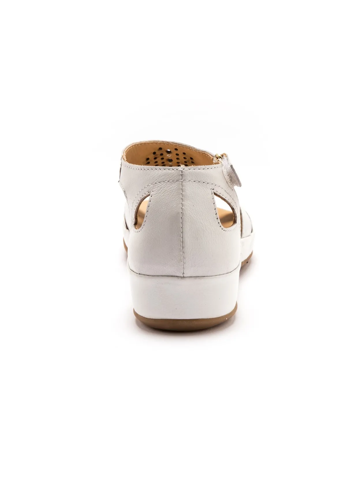 Femme Pédiconfort Sandales cuir ajouré
