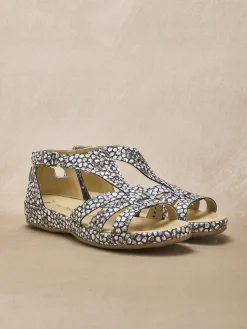 Femme Pédiconfort Sandales cuir ajouré