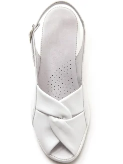 Femme Pédiconfort Sandales en cuir au confort maxi