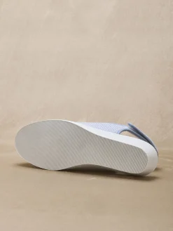 Femme Pédiconfort Sandales en toile ouverture totale