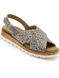 Femme Pédiconfort Sandales extensibles