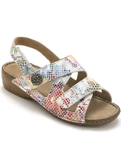 Femme Pédiconfort Sandales extra larges ouverture totale