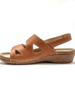 Femme Pédiconfort Sandales extra larges ouverture totale