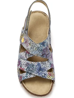 Femme Pédiconfort Sandales extra larges ouverture totale