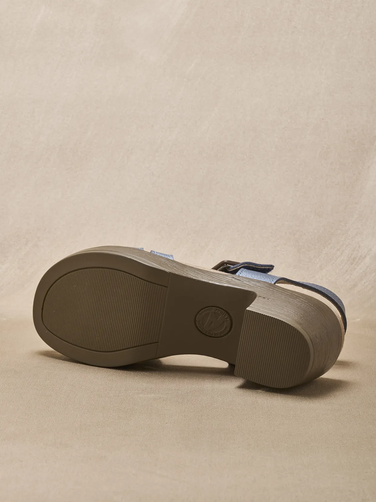 Femme Pédiconfort Sandales hautes scratch boucle fantaisie