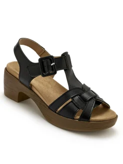 Femme Pédiconfort Sandales hautes scratch boucle fantaisie