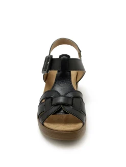 Femme Pédiconfort Sandales hautes scratch boucle fantaisie