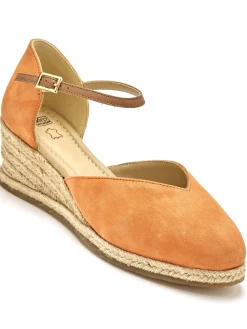 Femme Pédiconfort Sandales hautes style espadrilles
