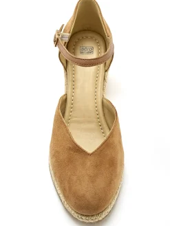Femme Pédiconfort Sandales hautes style espadrilles