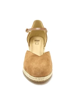 Femme Pédiconfort Sandales hautes style espadrilles