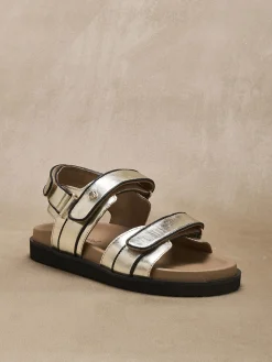 Femme Pédiconfort Sandales ouverture totale par scratchs