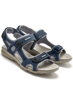 Femme Pédiconfort Sandales ouverture totale par scratchs