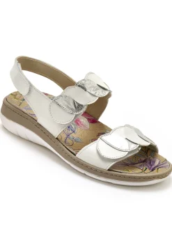 Femme Pédiconfort Sandales ouverture totale par scratchs