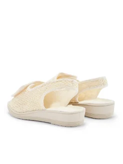 Femme Pédiconfort Sandales pantoufles ouverture totale