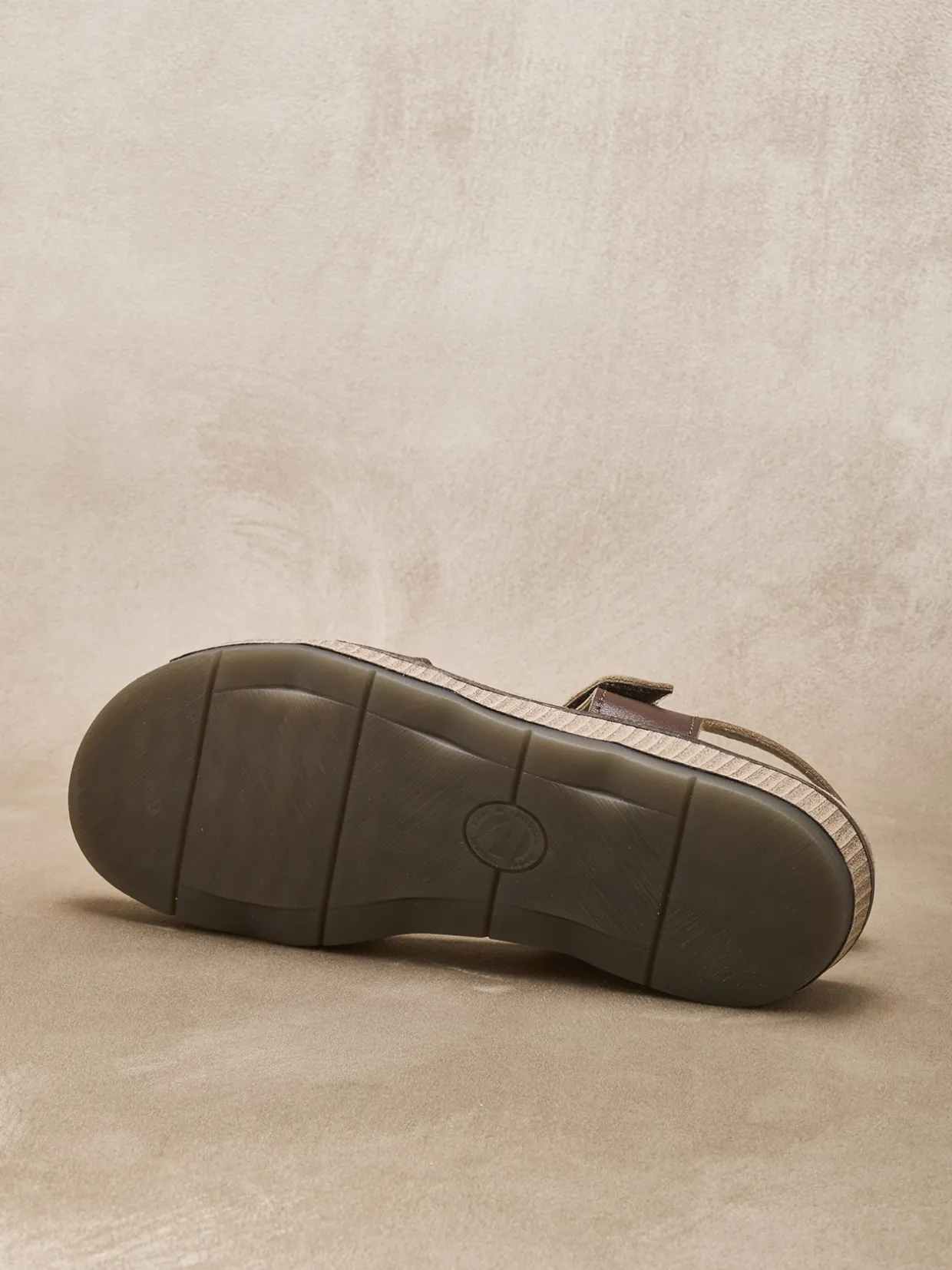 Femme Pédiconfort Sandales scratch à aérosemelle amovible