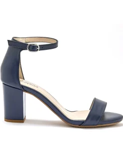 Femme Pédiconfort Sandales tout cuir à talon