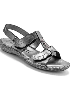 Femme Pédiconfort Sandales ultra souples en cuir