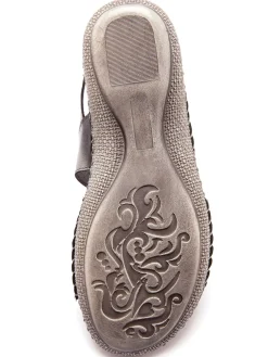 Femme Pédiconfort Sandales ultra souples en cuir