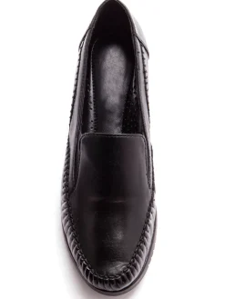 Femme Pédiconfort Sans-gêne cuir élastiqués ultra-souples