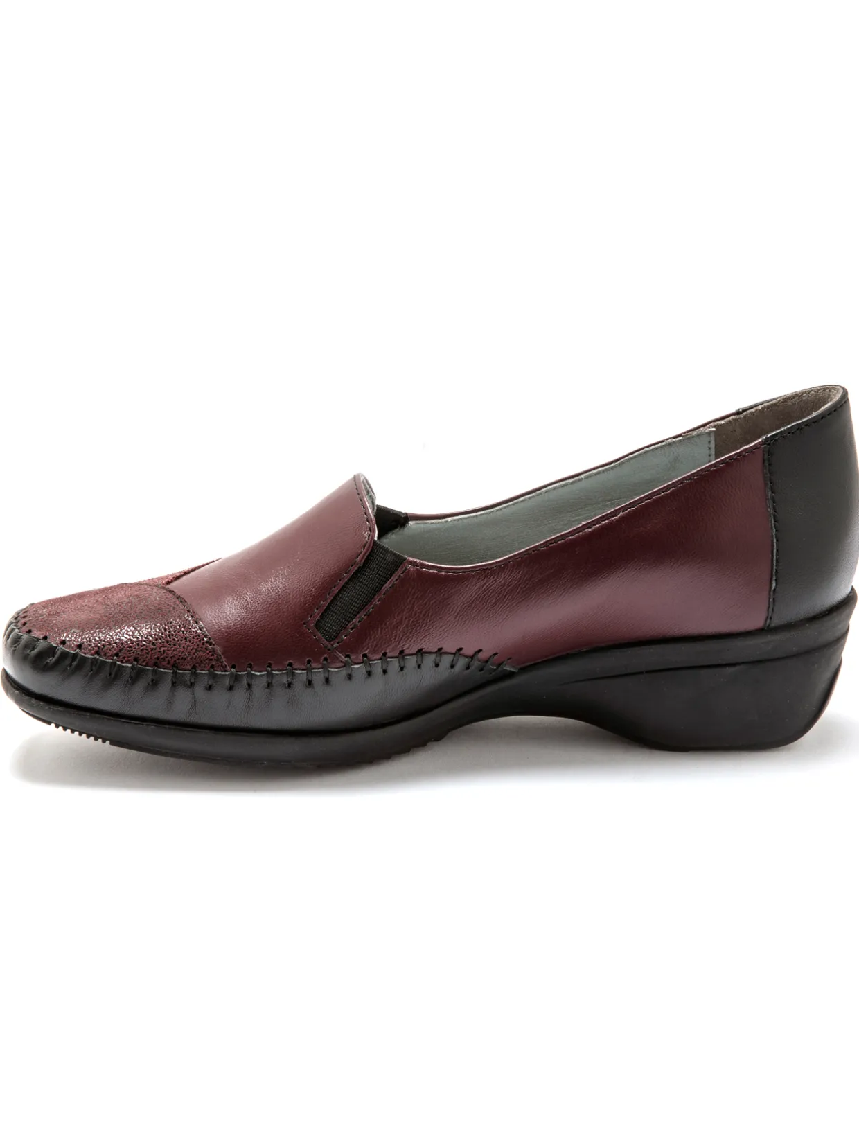 Femme Pédiconfort Sans-gêne cuir ultra souples