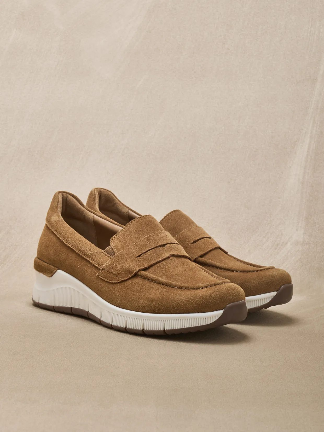 Femme Pédiconfort Sans-gêne cuir velours élastiqués