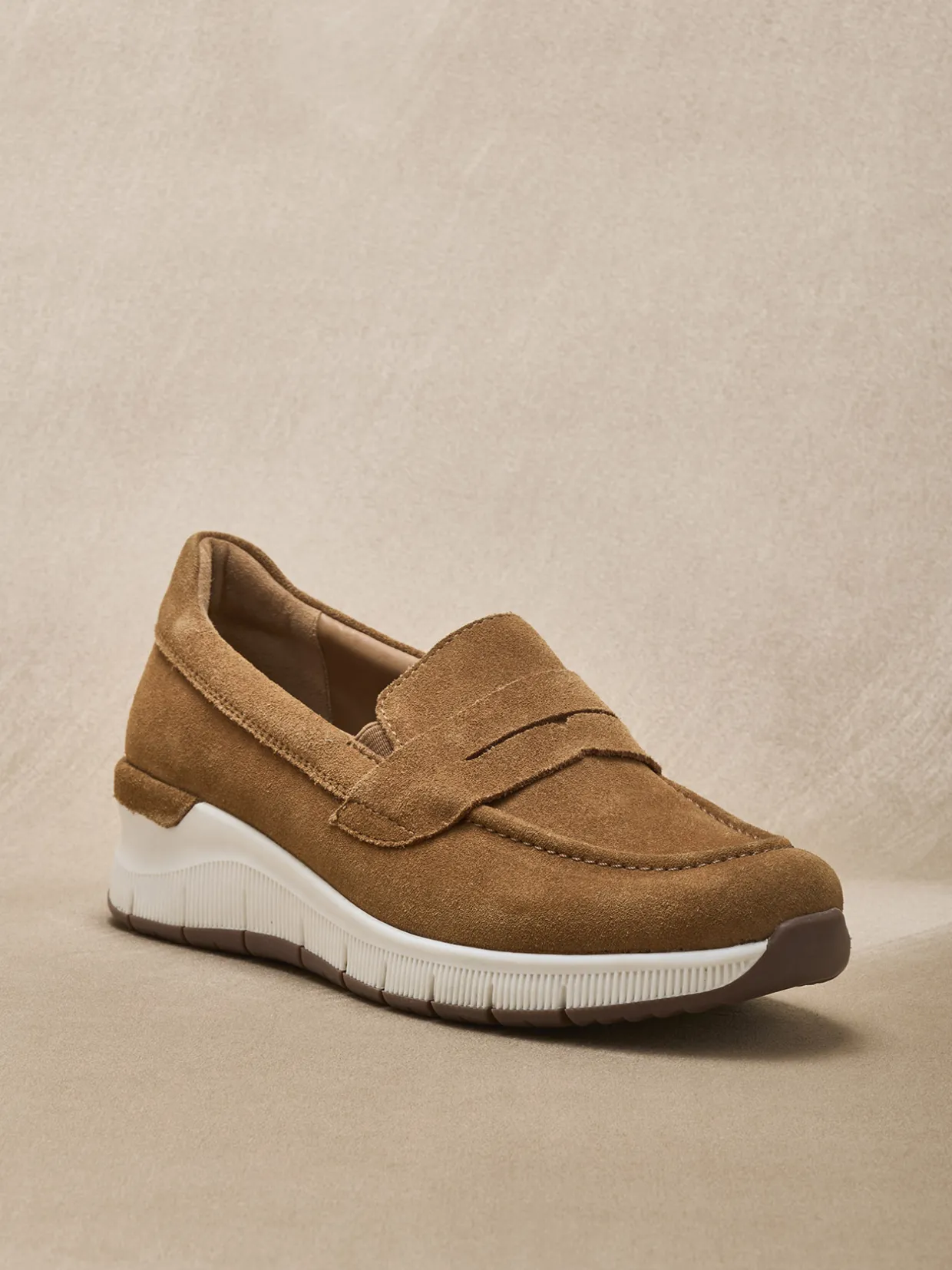 Femme Pédiconfort Sans-gêne cuir velours élastiqués