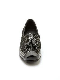 Femme Pédiconfort Sans-gêne en cuir largeur confort