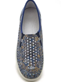 Femme Pédiconfort Sans-gêne en cuir perforés