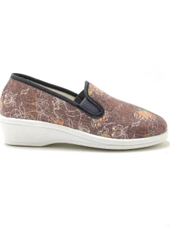 Femme Pédiconfort Sans-gêne imprimés intérieur éponge