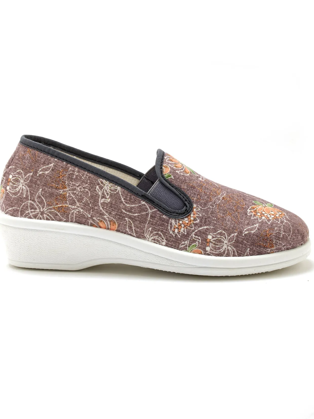 Femme Pédiconfort Sans-gêne imprimés intérieur éponge