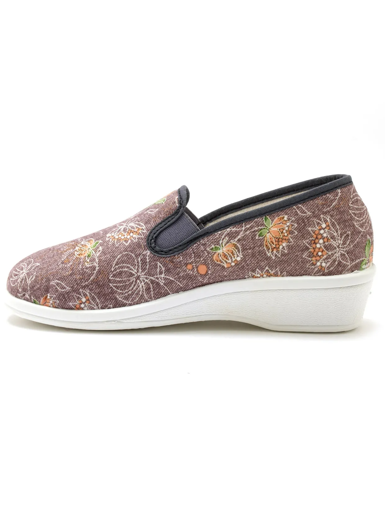 Femme Pédiconfort Sans-gêne imprimés intérieur éponge