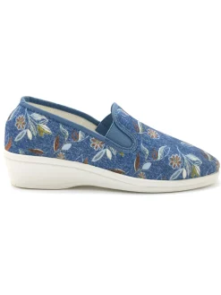 Femme Pédiconfort Sans-gêne imprimés intérieur éponge