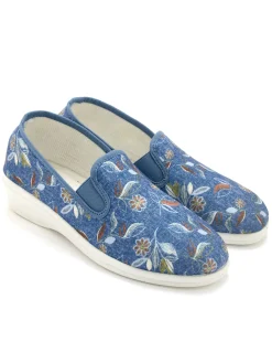 Femme Pédiconfort Sans-gêne imprimés intérieur éponge