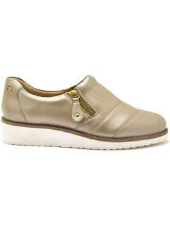 Femme Pédiconfort Sans-gêne élastiqués et zippés