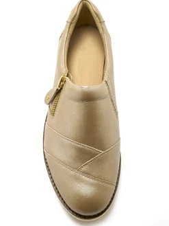 Femme Pédiconfort Sans-gêne élastiqués et zippés