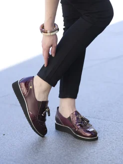 Femme Pédiconfort Sans-gêne patte frangée à aérosemelle®