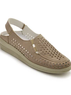 Femme Pédiconfort Sans-gêne perforés semelle amovible