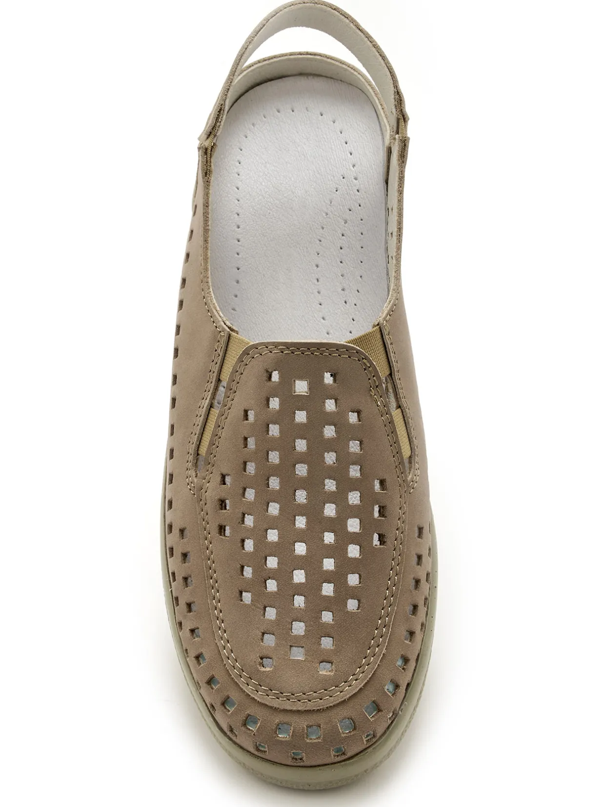 Femme Pédiconfort Sans-gêne perforés semelle amovible