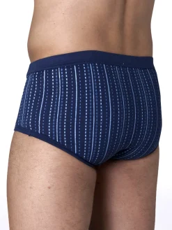 Homme Daxon Slips hauts ouverts pur coton lot de 6