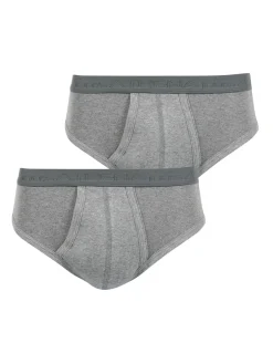 Homme Athéna Slips ouverts taille haute, lot de 2