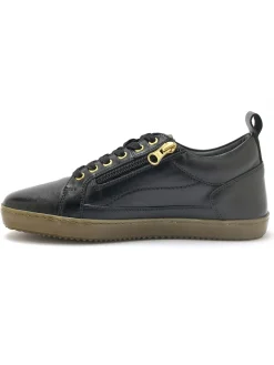 Femme Pédiconfort Sneakers basses à lacets et zip côté