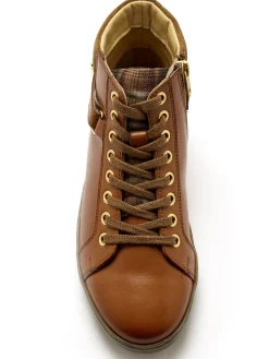 Femme Pédiconfort Sneakers montantes avec zip et lacets