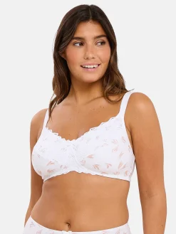 Sans Complexe Soutien-gorge coton sans armatures Flora