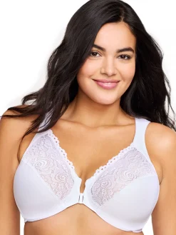 Glamorise Soutien-gorge Elegance, agrafage devant
