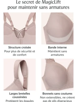 Glamorise Soutien-gorge Magic Lift® sans armatures