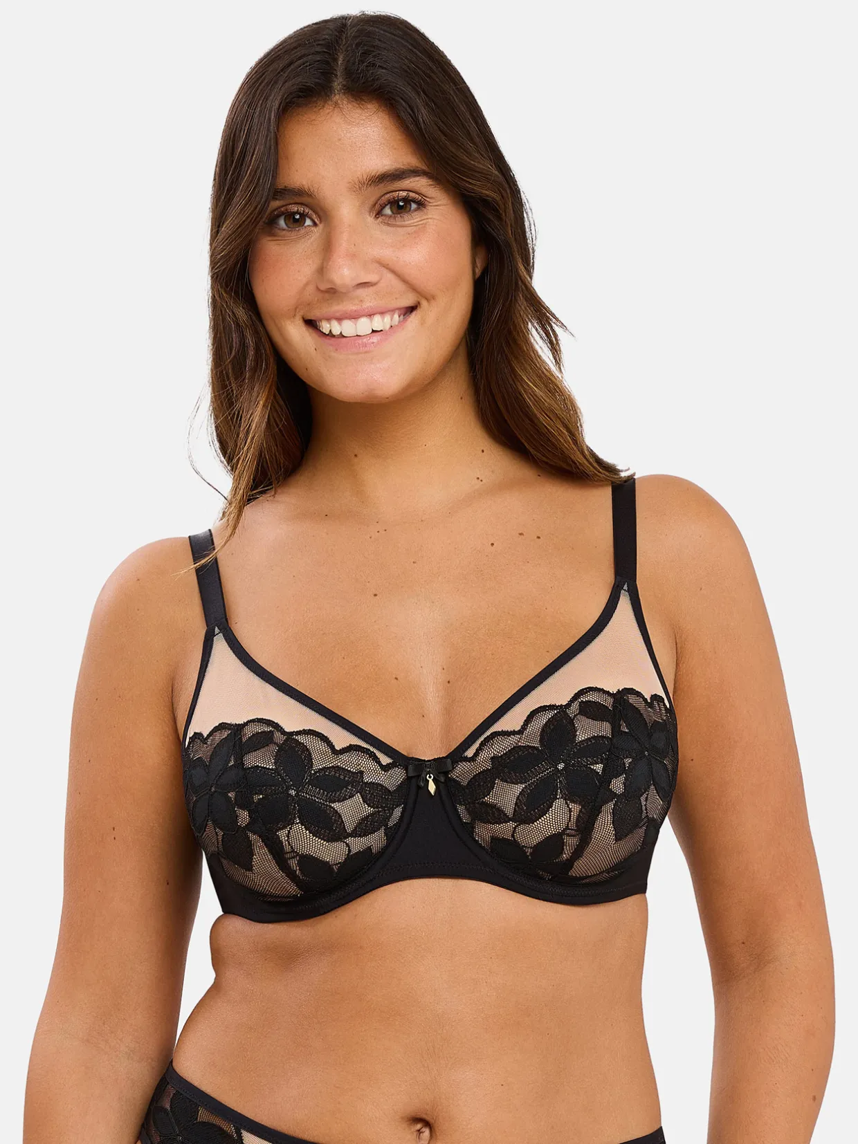 Sans Complexe Soutien-gorge plongeant armatures Salomé